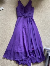 For Her And For Him Size 10 Purple Bridesmaid Dress Prom Dress Ball Gown Cadbury