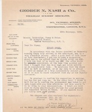 GEORGE N. NASH & Co. SW1 1930