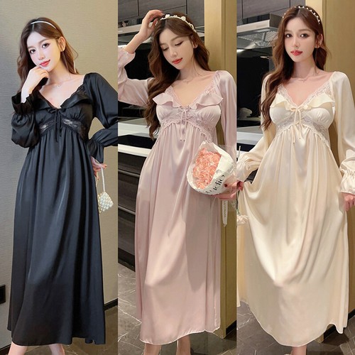 Ladies long sleeve nightwear - ladies,