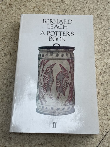 Bernard leach potters book - bernard, a