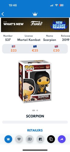 Funko pop vinyl scorpion - funko, vinyl: