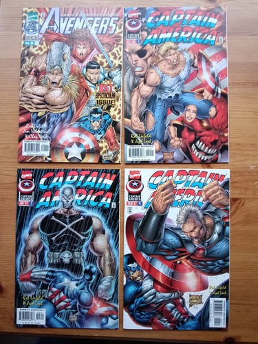 Marvel avengers and captain - and,