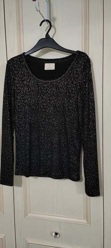 New black and silver sparkly - and,