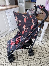 Cosatto Supa 3 pushchair Pretty Flamingo with footmuff and raincover 0+