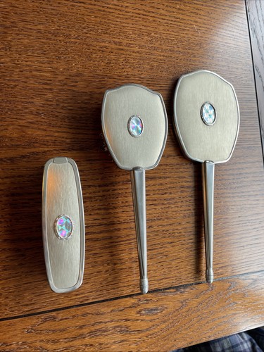 Vintage vanity set silver - set,