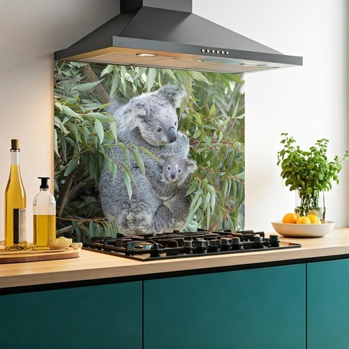 Printed glass kitchen - printed,