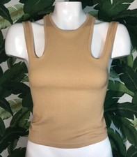 Zara Crop Cropped Ribbed