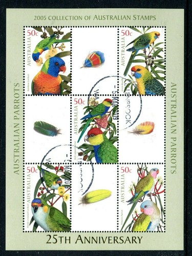 2005 australian parrots cto - australian,