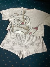 pais of pyjamas size xsmall disney thumper good condition
