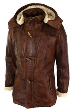 Mens Brown Duffle Over Coat