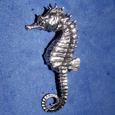 Quality Pewter Sea Horse
