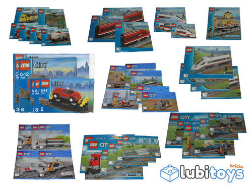 Lego trains instructions - trains, rc
