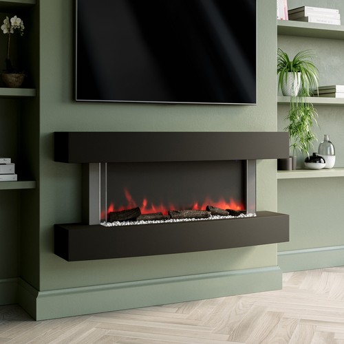 Black 47inch wall - wall, mounted