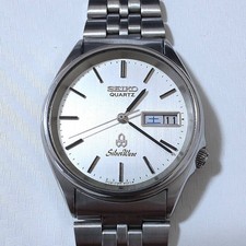 Seiko vintage quartz silver - ◆seiko,