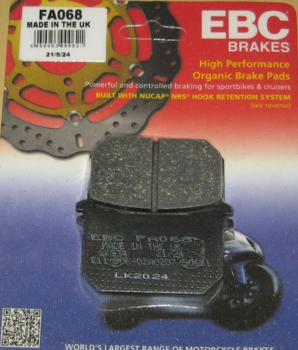 Brake pads for kawasaki 250 - pads, z