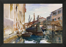 Giudecca 1913 venice - 1913, framed