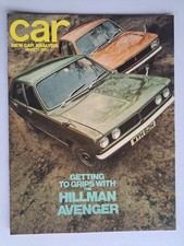 HILLMAN AVENGER Vintage Ephemera Job Lot