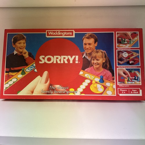 Waddingtons sorry family - sorry!,