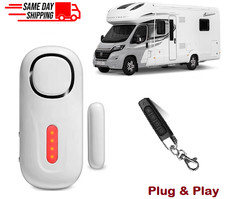 Camper-VAN-Motorhome-Caravan Wireless Remote Security Alarm Entry Door Sensor