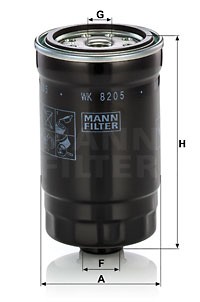 Fuel filter for kia - fuel,