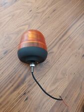 AMBER LENS LED FLASHING WARNING BEACON LIGHTS VAN TRUCK CAB TOP 1 BOLT