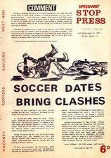 SPEEDWAY STOP PRESS #13 