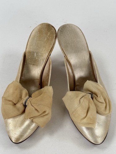 Vintage daniel green satin - vintage,