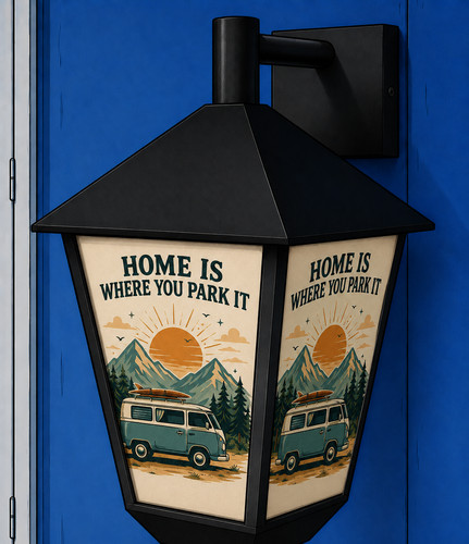 Campervan home where - campervan, park