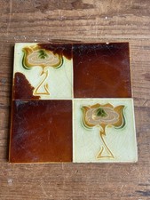 Old vintage tile - old,