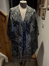 M&S Grey Snakeskin Patterned