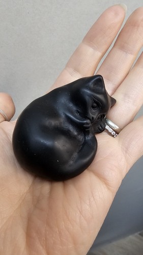 Black obsidian lucky - black,