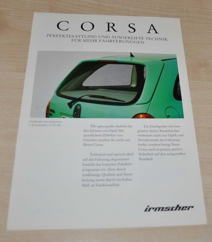 1995 opel corsa - corsa, irmscher