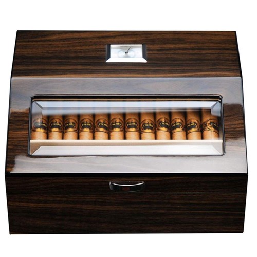 Walnut cigar humidor - walnut,