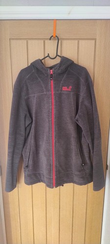 Jack wolfskin grey hoody - grey,
