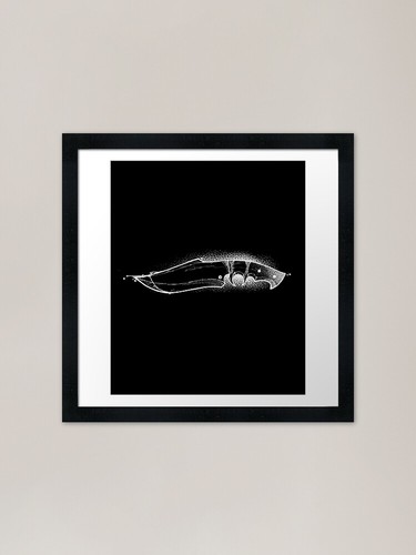 Bowie knife drawing - knife, for