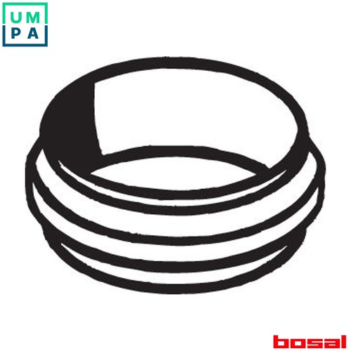 Gasket exhaust pipe - gasket, 256-095