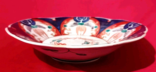 Japanese meiji porcelain bowl - japanese,
