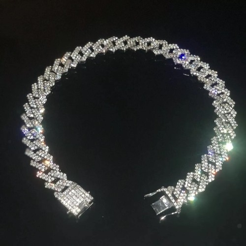 18mm iced cuban link chain - 18mm,
