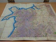 WW2 RAF map entitled "NORTH