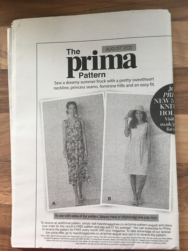 Prima sewing pattern smock - smock, &