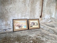 Pair of 1920s Signed Original