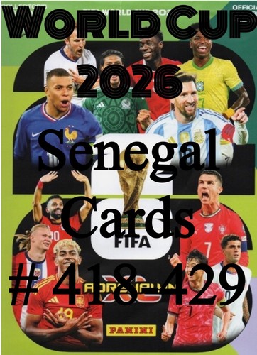 Senegal panini adrenalyn - senegal,
