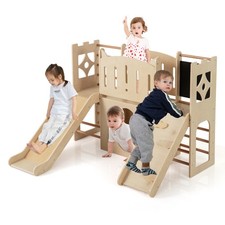 8-in-1 Toddler Slide Castle