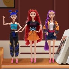 Cosplay Kpop Demon Hunters Dolls Moveable Joint Collectible Figure 3 Pieces HOT