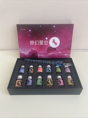 Glass dip pen ink - glass, gift