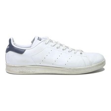 ADIDAS Stan Smith Mens White Leather Trainers UK 12 Classic Iconic Casual