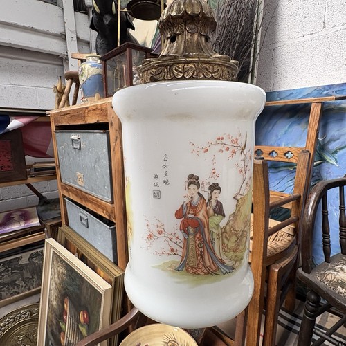 Vintage mid century geisha - vintage,