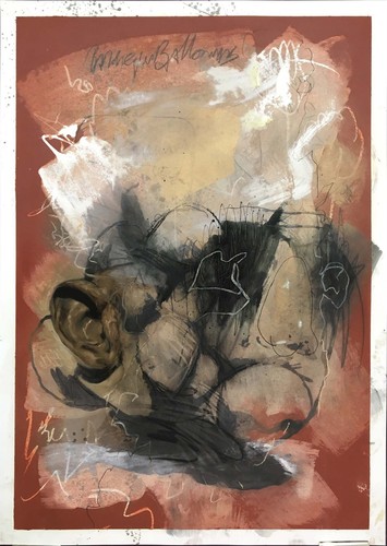 Original painting oil and - in,