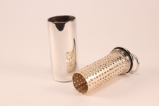 Vtg Antique Christofle France Silver-Plated Screw Top Nutmeg Grater Container