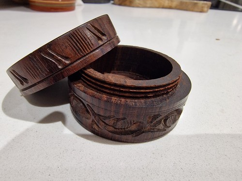 Vintage hand wooden carved - vintage,